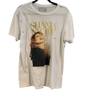 Shania Twain “Shania Now” Concert Tee Shirt Size Large